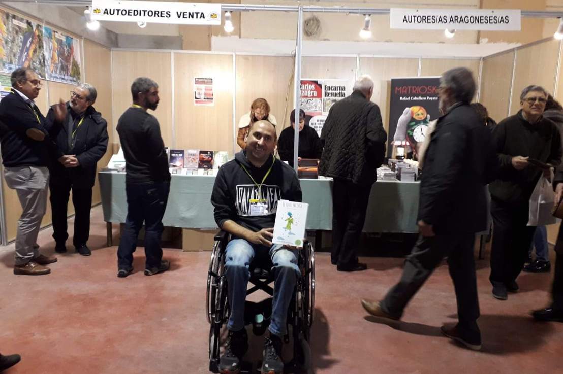 Feria del libro aragonés en Monzón.